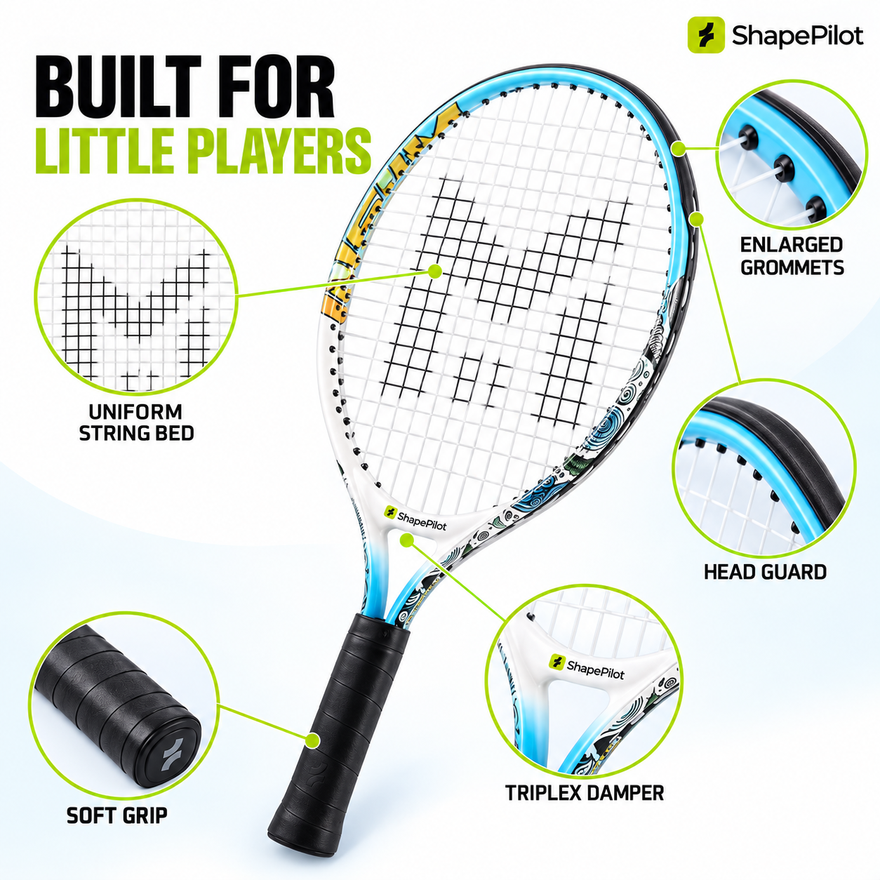 FirstServe 17 Junior Tennis Racket