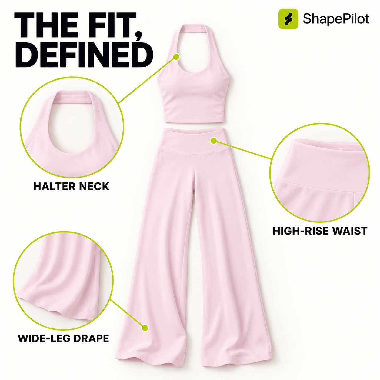 FlowForm Wide-Leg Active Set