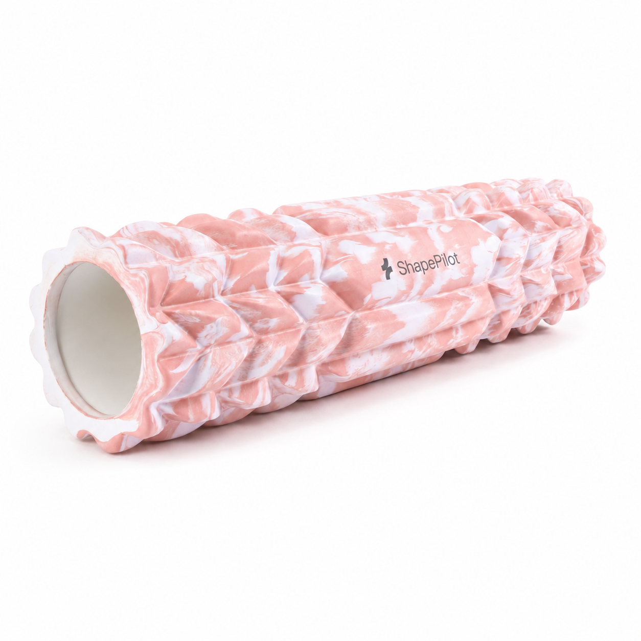 RippleRoll 45cm Textured Foam Roller for deep tissue muscle massage and recovery
